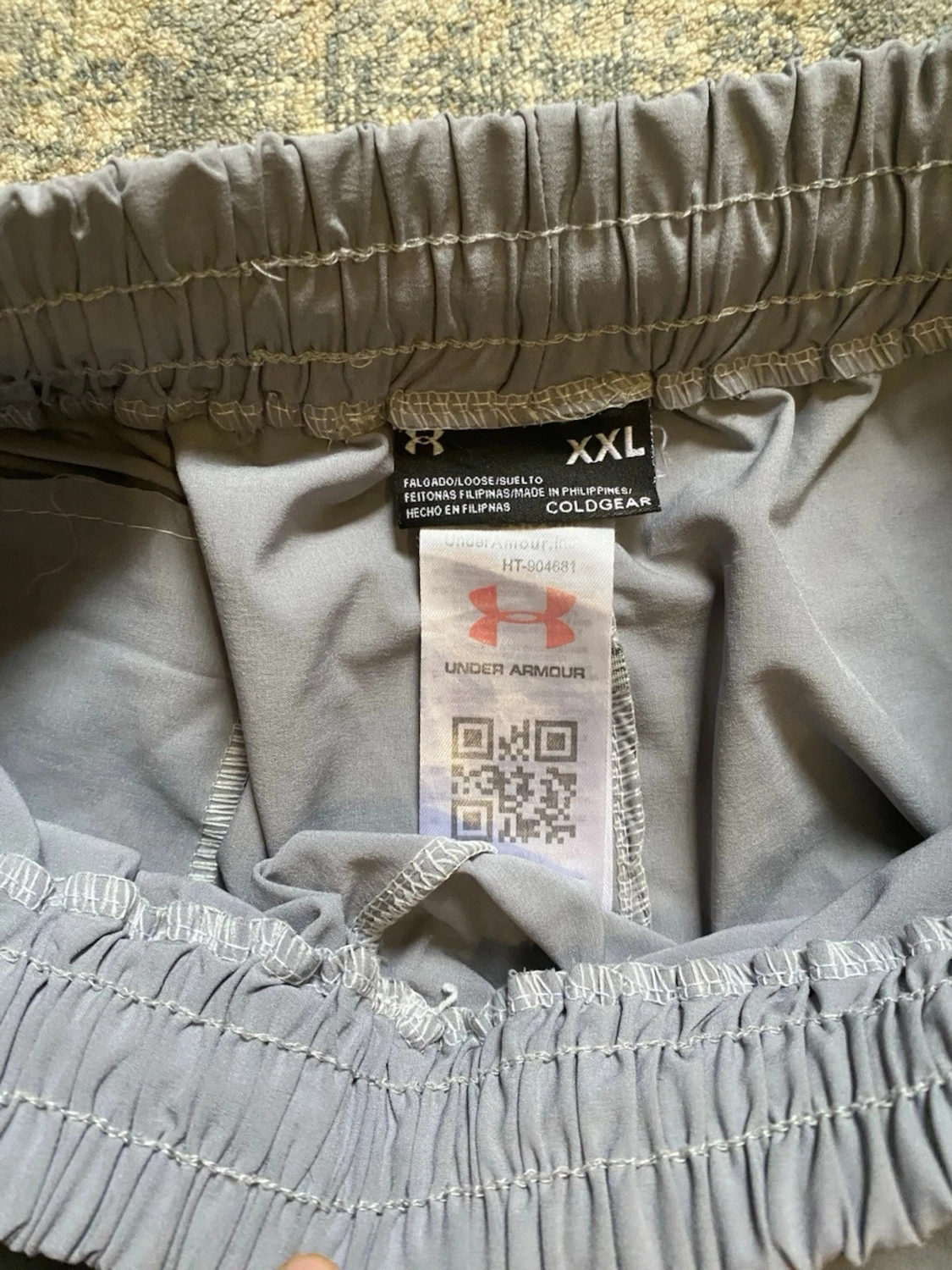 Grå träningsshorts från Under Armour - 1