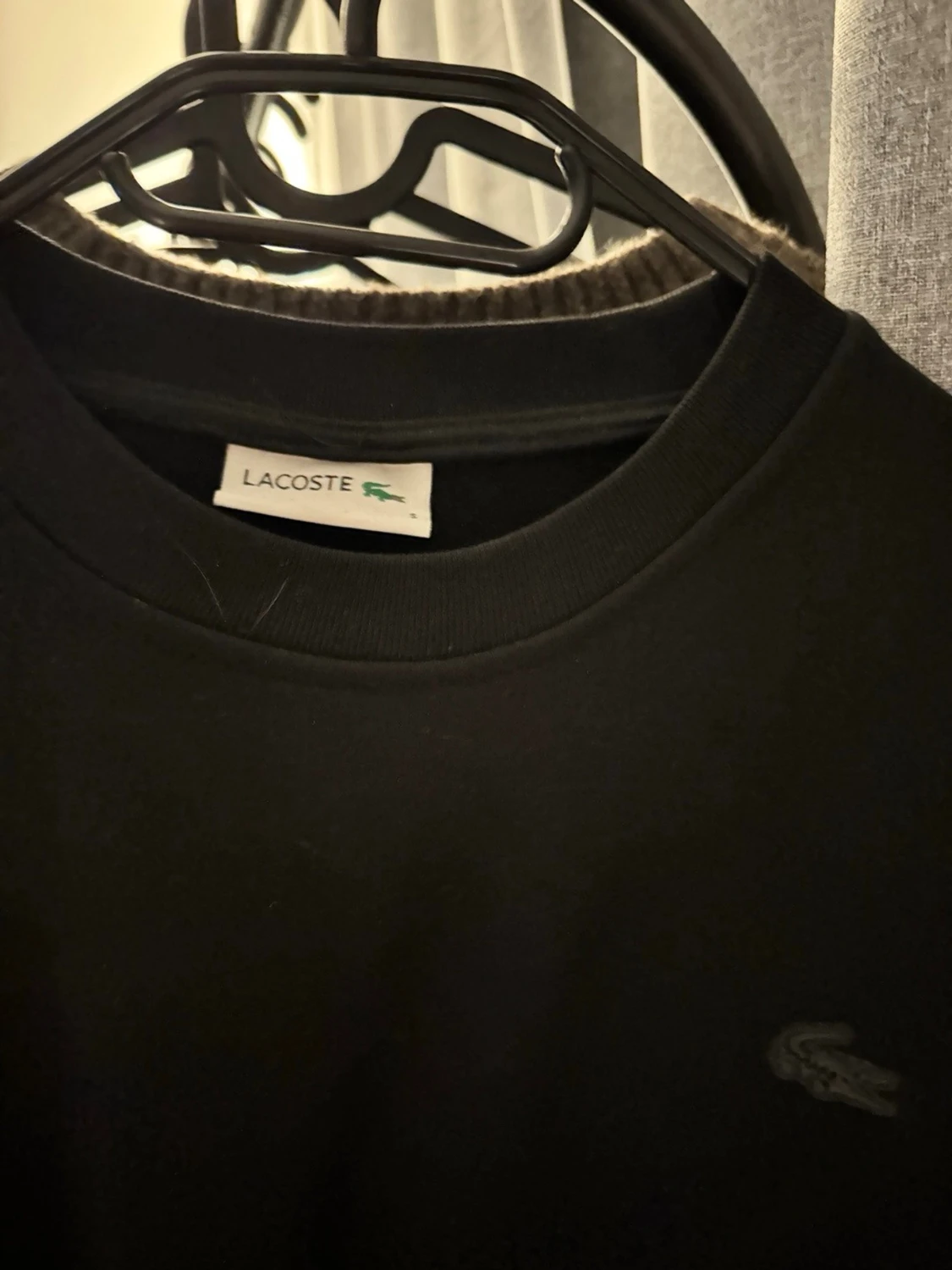 Svart sweatshirt från Lacoste - 1