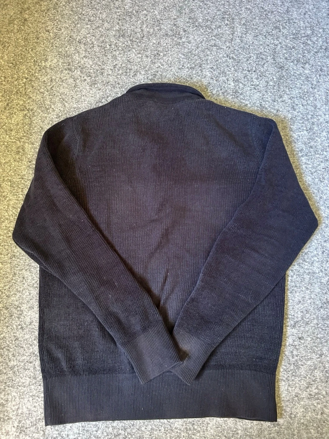 Mörkblå stickad tröja Selected Homme - 3