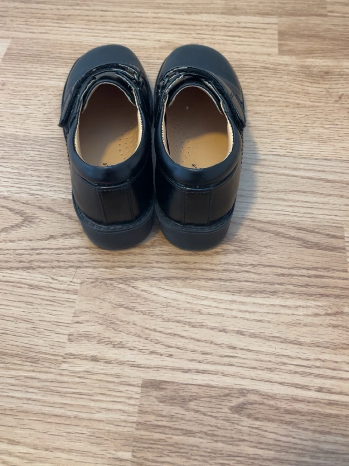 Svarta loafers med kardborreband - 2