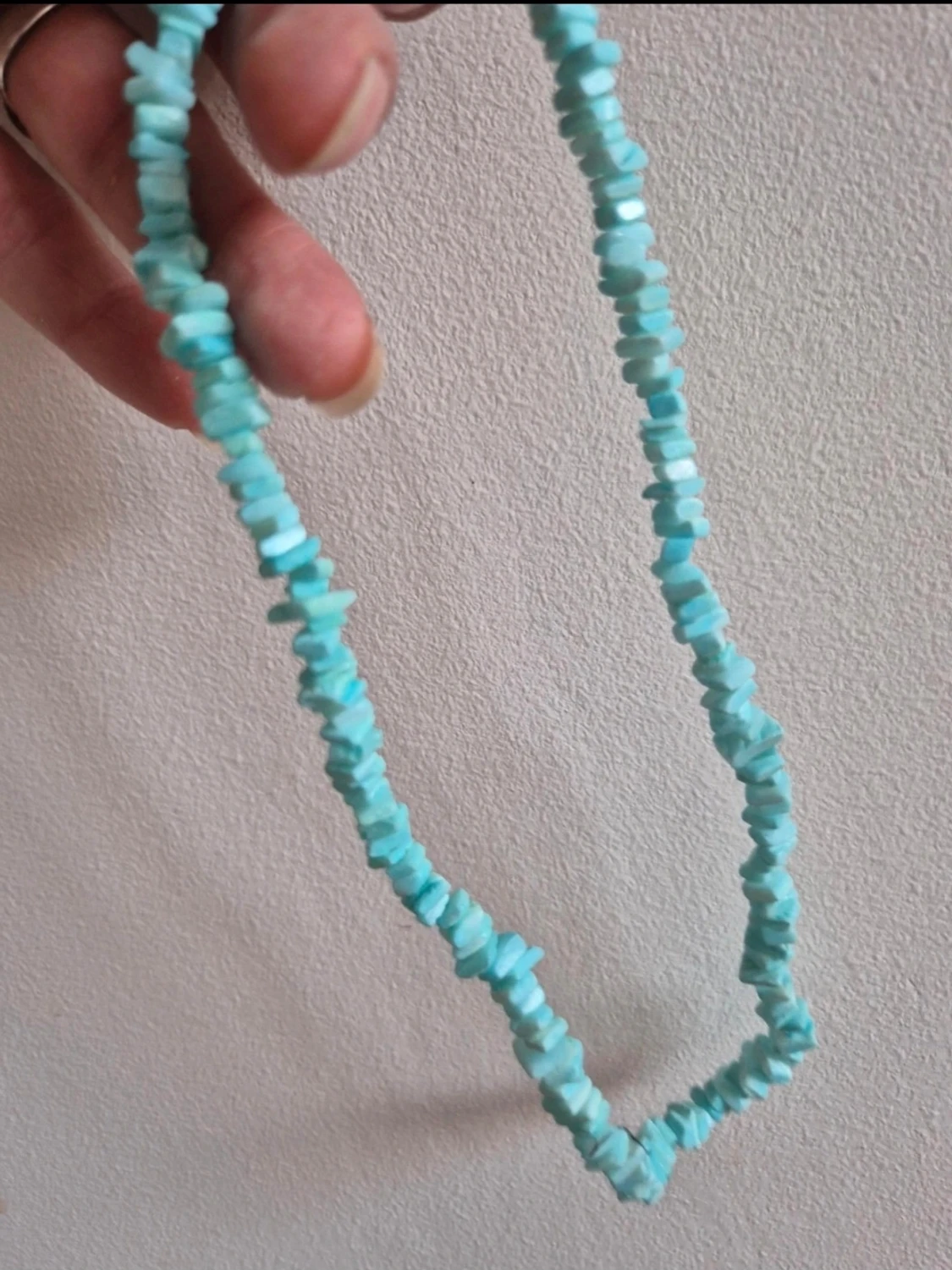 Turkost halsband vintage, ny/oanvänd 1980-tal  - 1