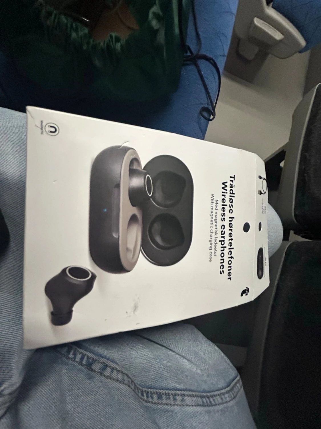 Svarta trådlösa in-ear hörlurar - 5