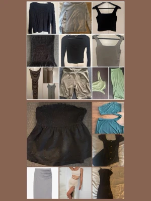 Klädpacket bundle xs/s - Majoriteten är oanvända och passar bra vid olika tillfällen 🌸 Går även bra att köpa individuell eller skapa en egen bundle✨ Extra plagg kan förekomma‼️INGA BUD OM DU INTE SKA KÖPA‼️
