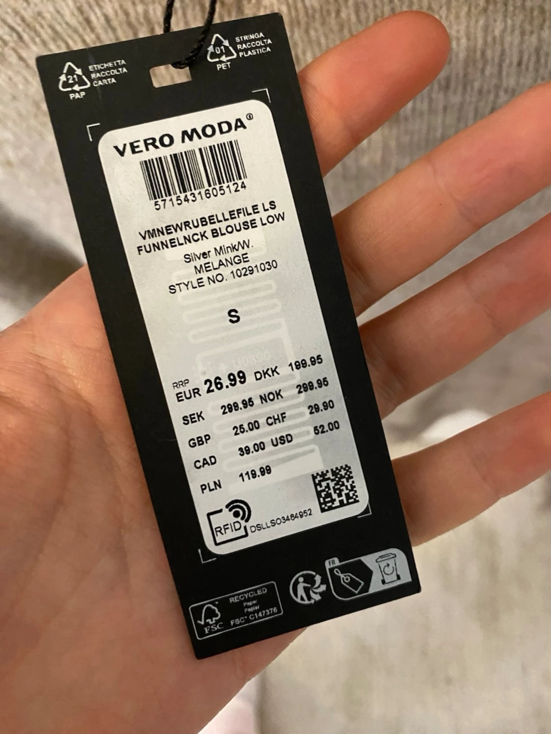 Beige stickad tröja från Another Story - 2