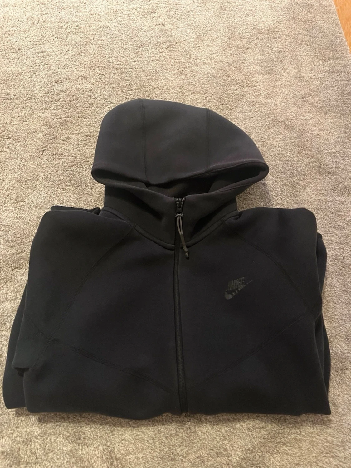 Svart Nike tech kofta - 1