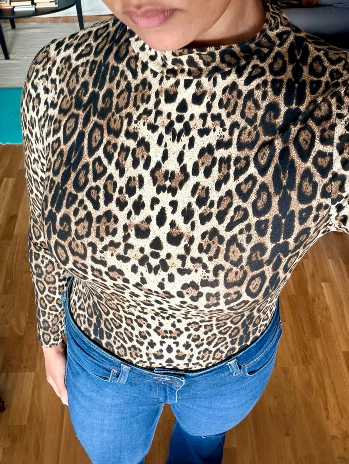 Leopardmönstrad body