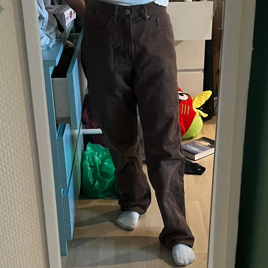 Skatebyxor bruna  - 91