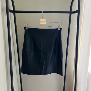 Skinn kjol  - En svart skinnkjol med dragkedja där bak från Lindex. Aldrig använd.