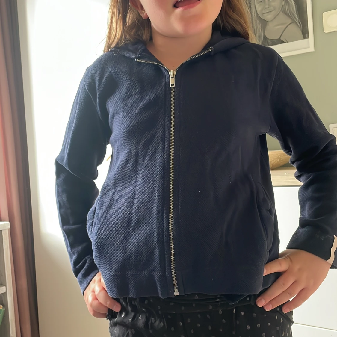 Tröja med dragkedja 