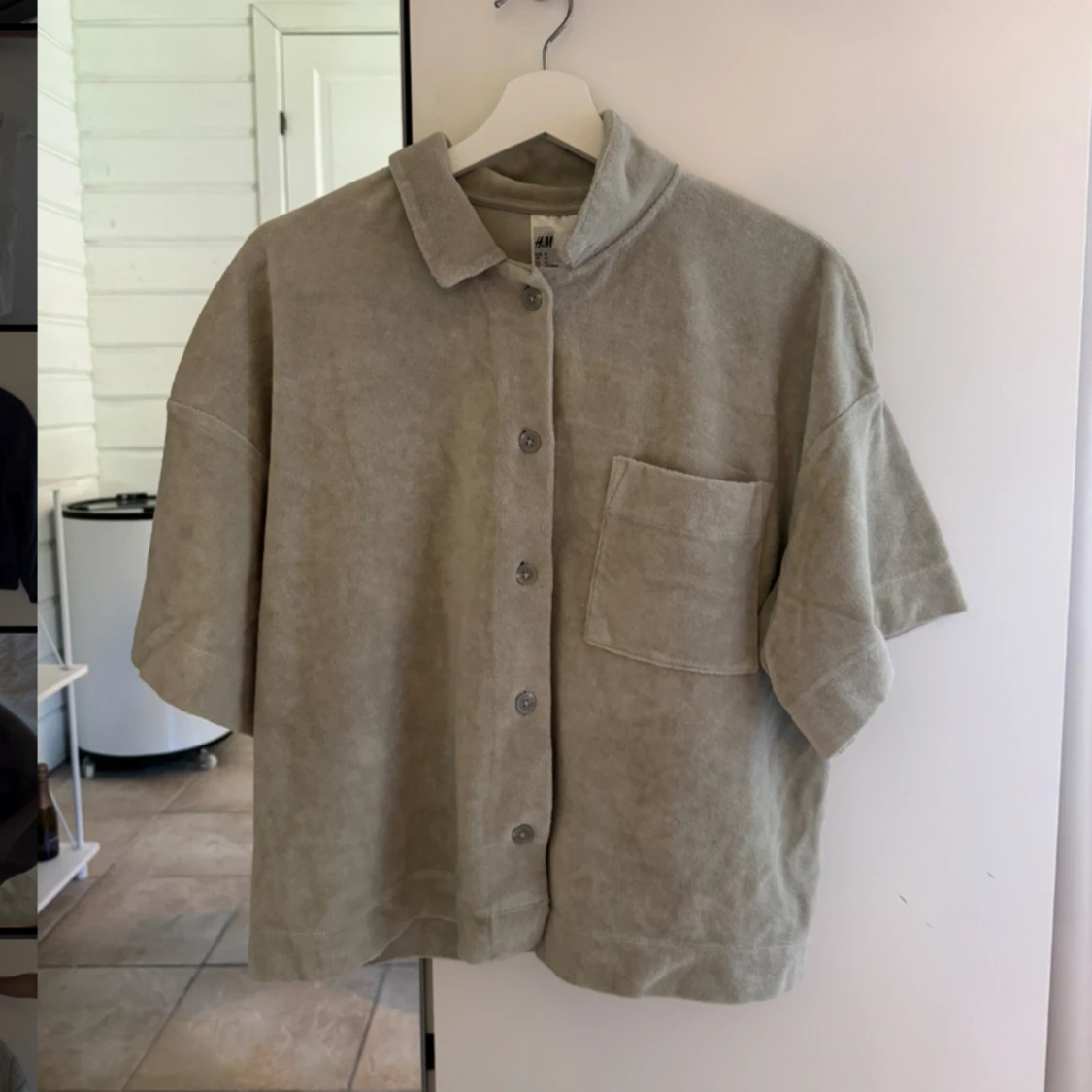 Grön frotté t-shirts 