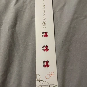 Armband - Rosa armband, flätat 