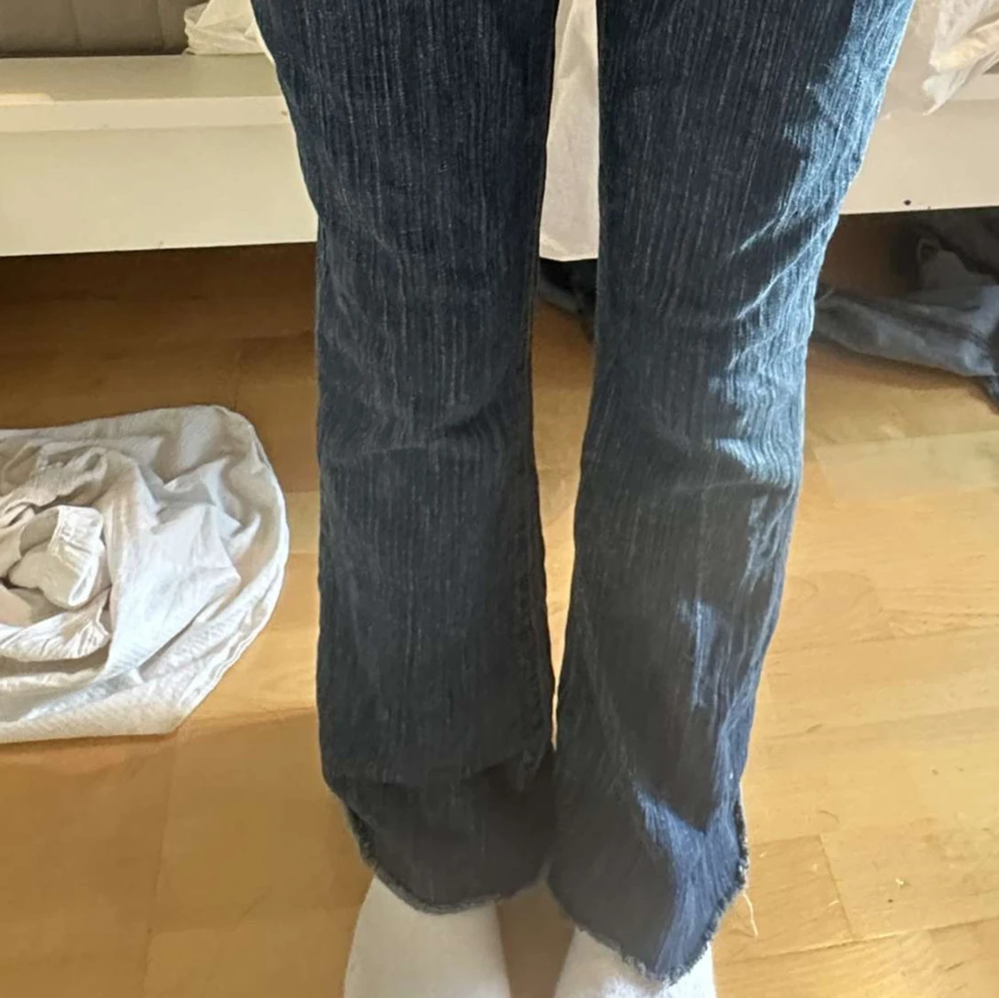 lowrise lågmidjade brandy jeans flare - 91