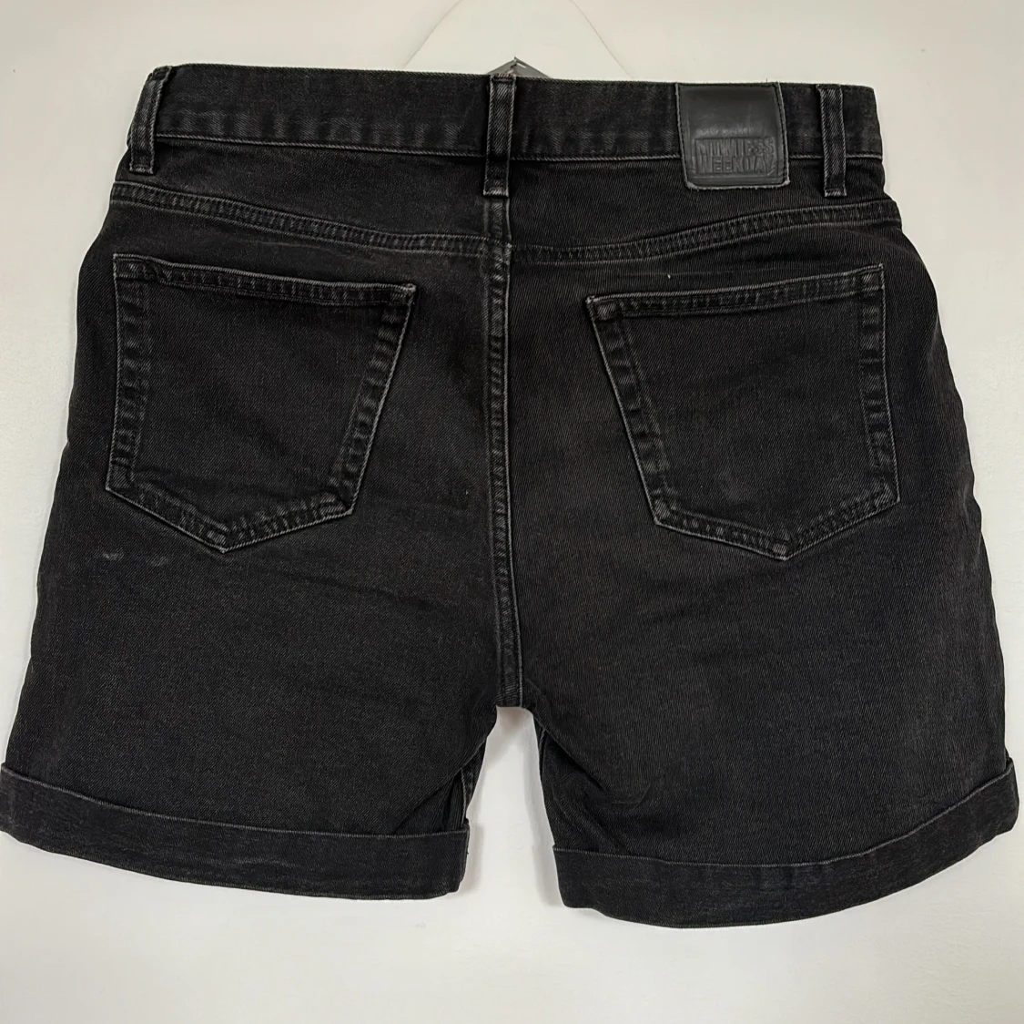 Weekday jeansshorts svart - 90