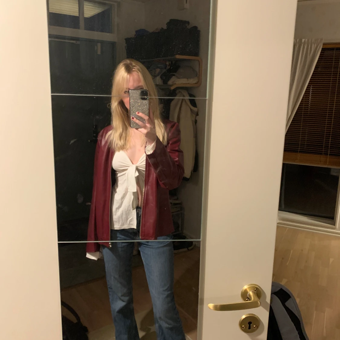 Exit läderjacka - 90