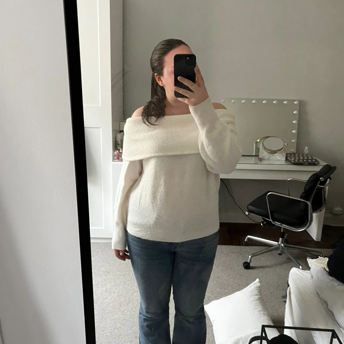 H&M offshoulder tröja