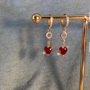 Örhängen  - Så snygga örhängen med hjärtan. Köp för 119kr/st eller 199kr/par. Modell 076