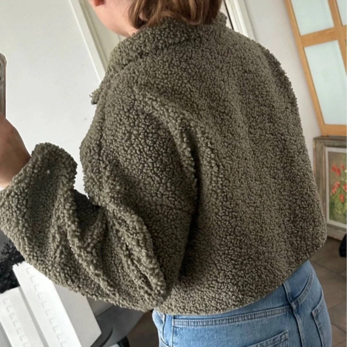 Militärgrön kofta - 91