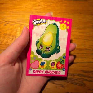 Shopkins photocard - Bara legat i en burk så som ny!