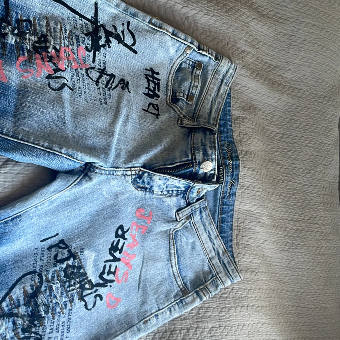 Lågmidjade jeans  - 90