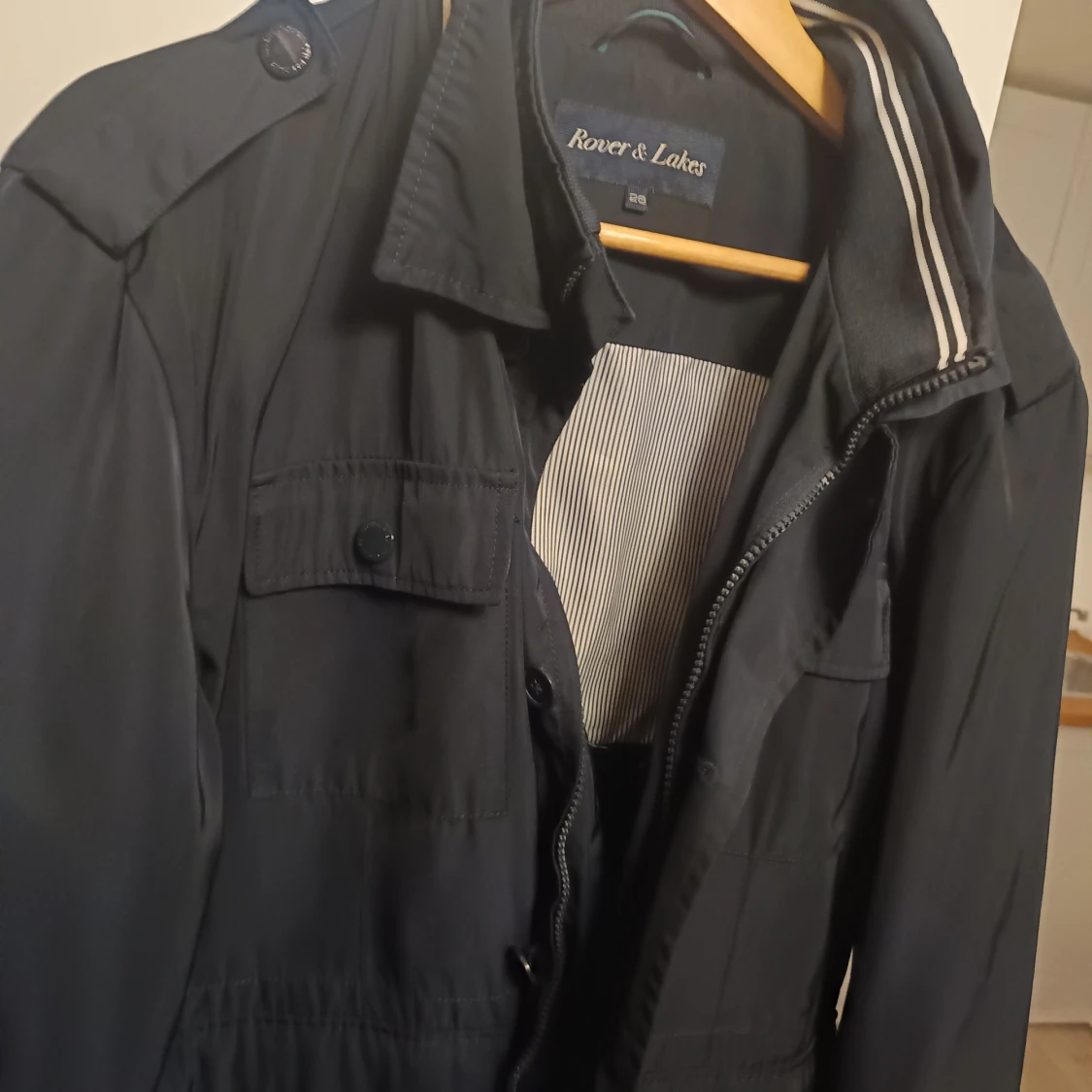 Field jacket märkblå - 3