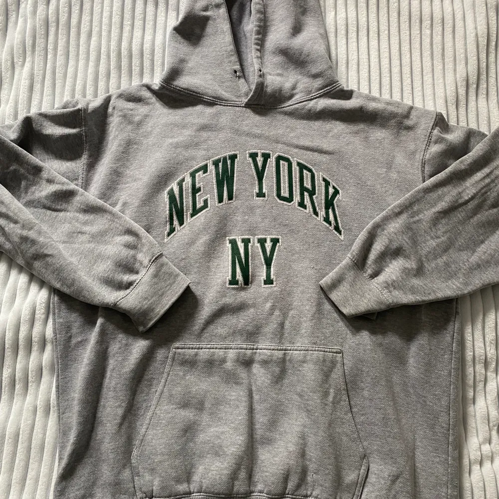 En grå hoodie från brandy Melville | nypris är cirka 320kr. Hoodies.