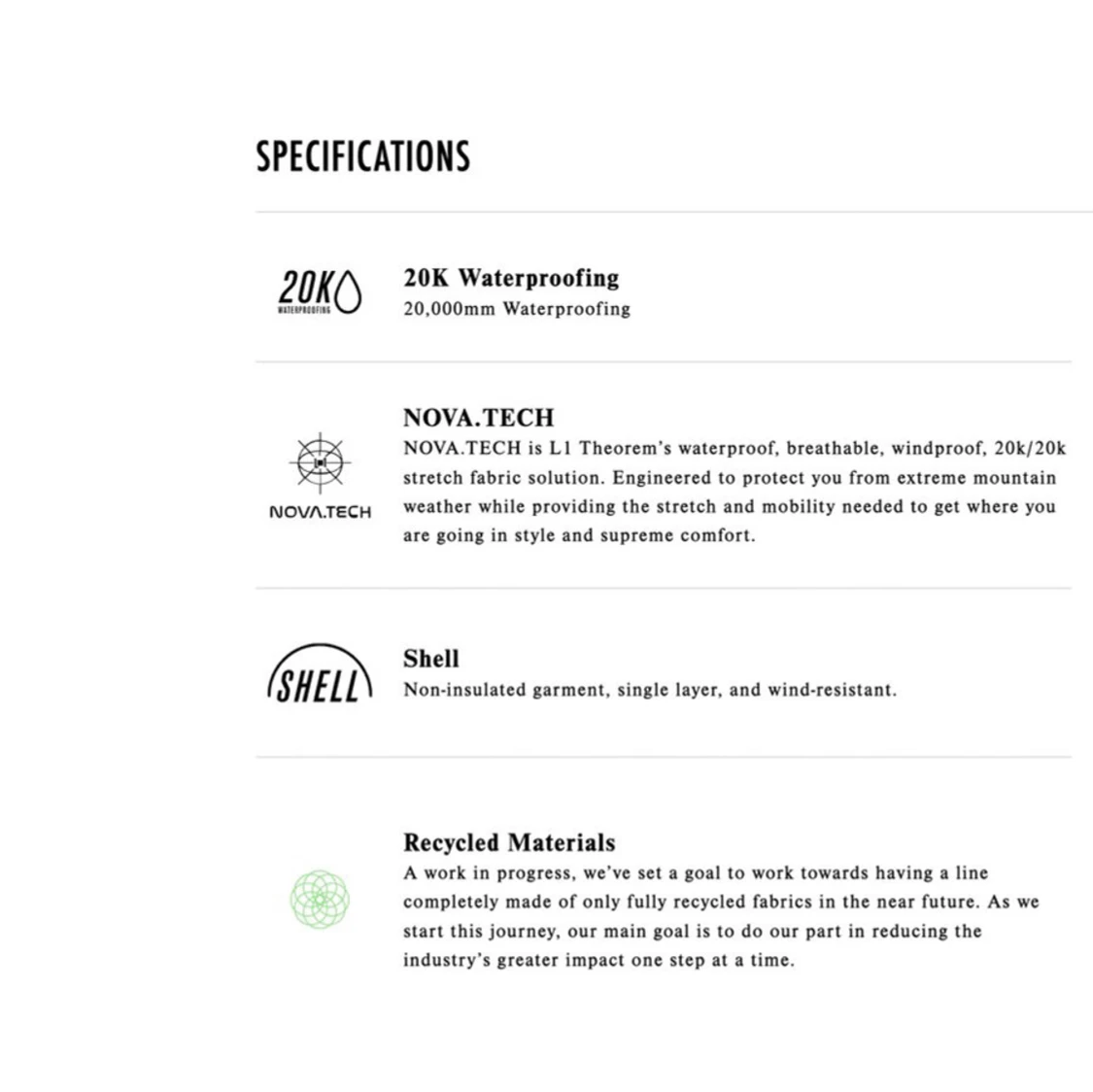 Skid-och snowboard jacka  - 92