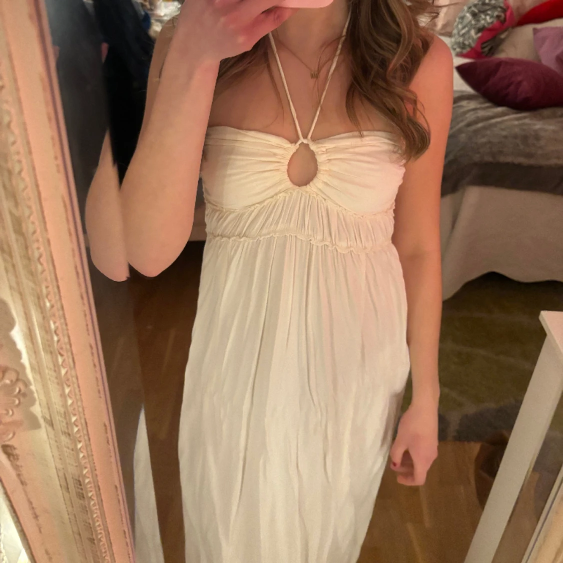 Vit klänning - 90