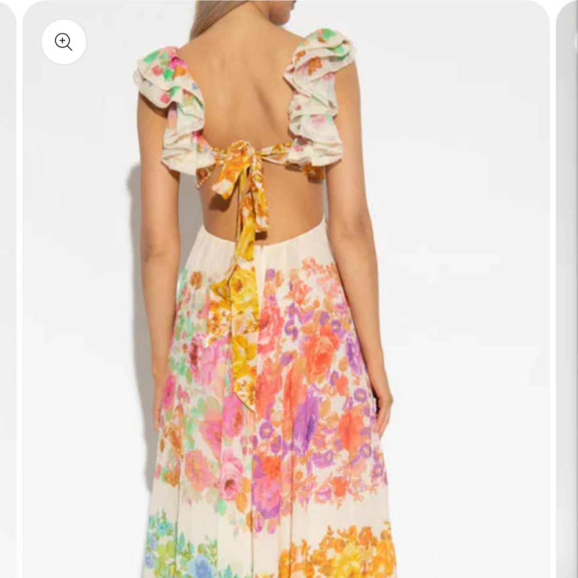 Blommig klänning  - 90