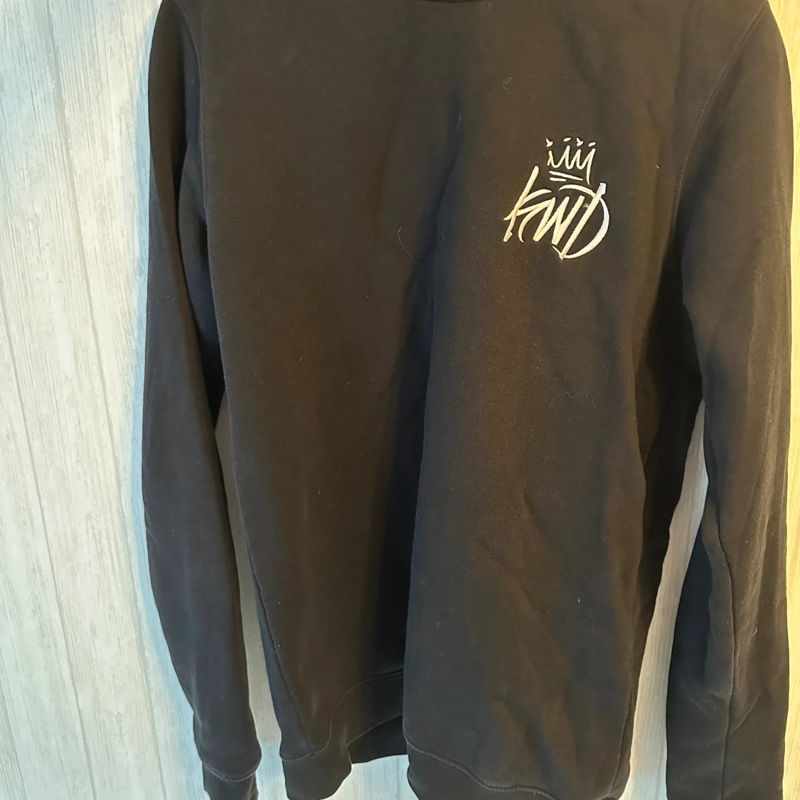 Svart sweatshirt  - 90
