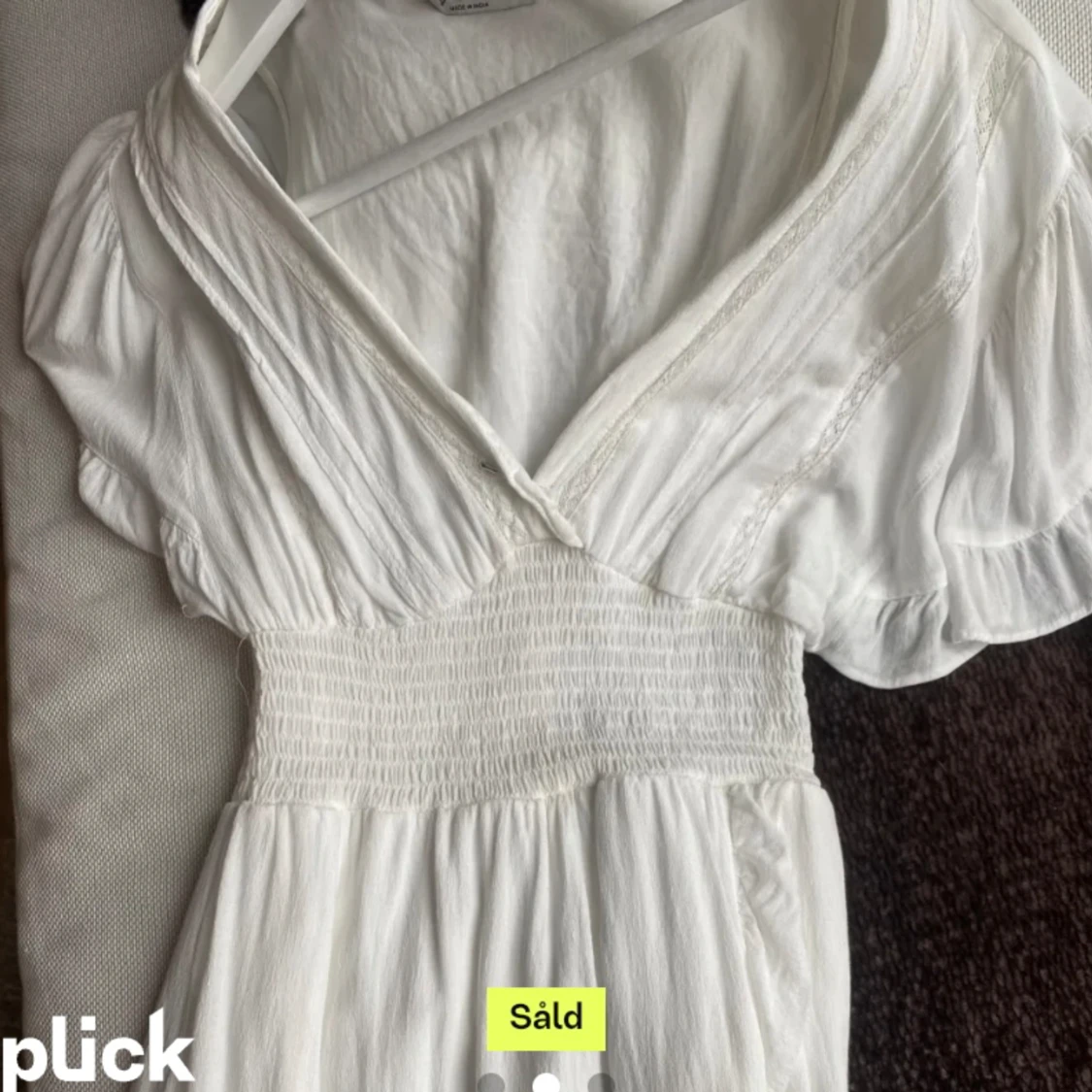 Vit klänning🙌 - 91