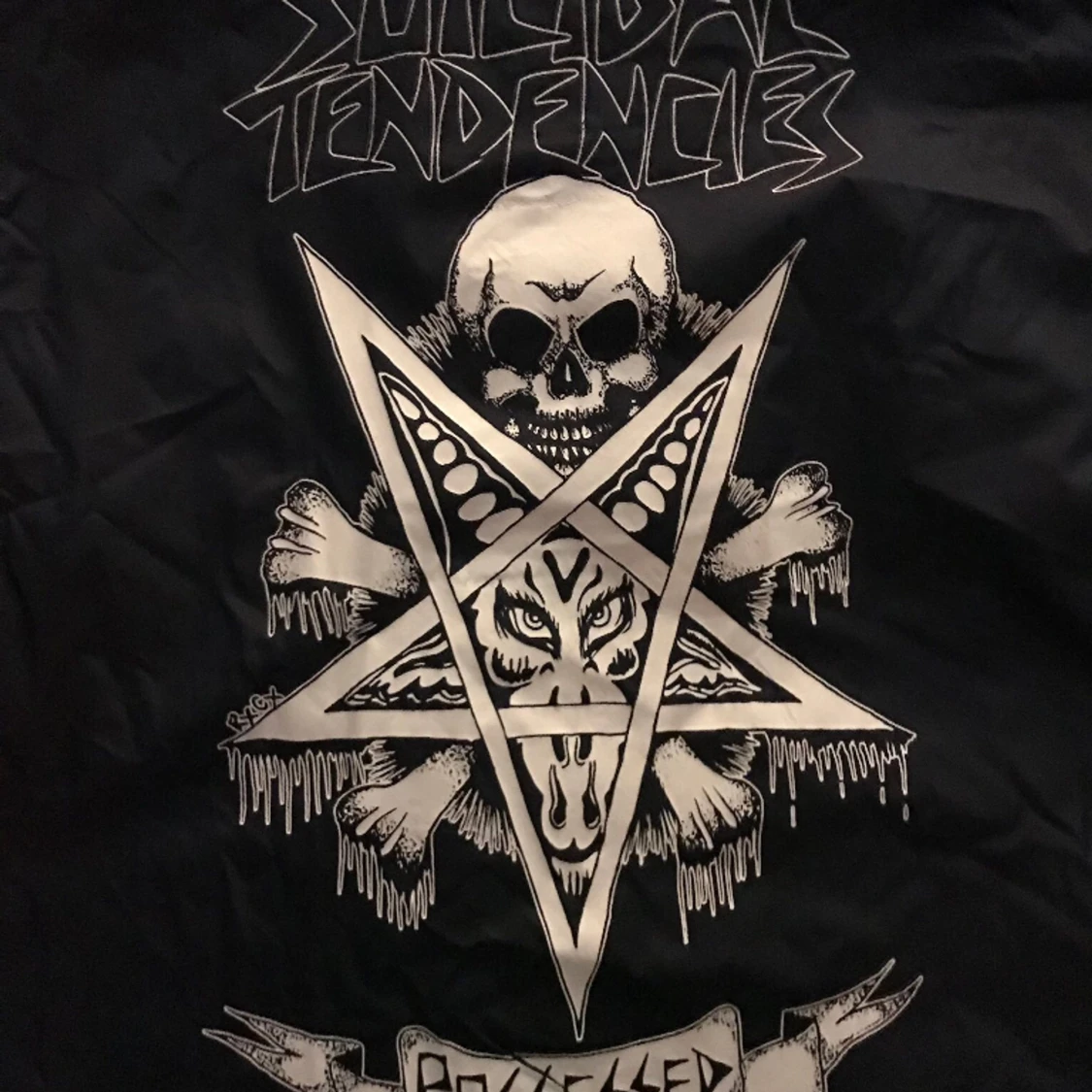 Suicidal Tendencies nylon jacka - Navy - Size L - 90