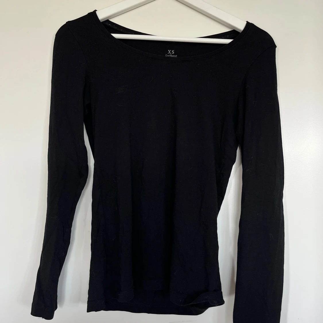 Långärmad bas-topp