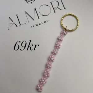 Nyckelring  - Handgjord nyckelring 🌸