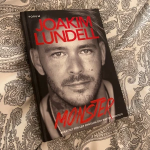 Monster Joakim Lundell - Joakim Lundell bok, 50kr + frakt👌