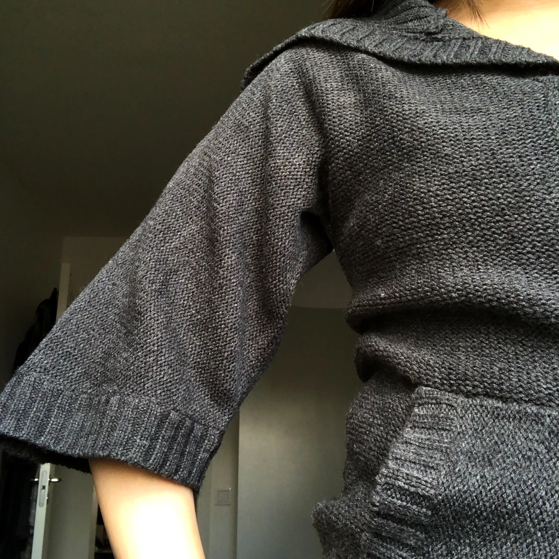 Trekvartärmad kofta - 90