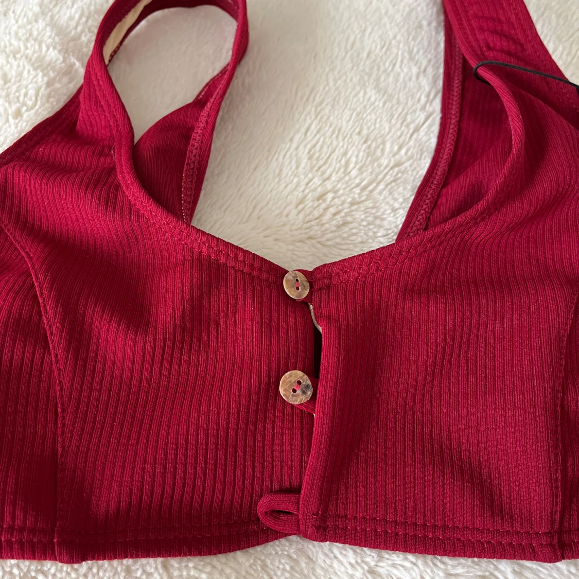 Mörkröd bikini - 91