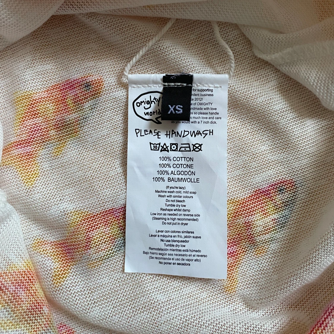 Omighty goldfish slub top - 93