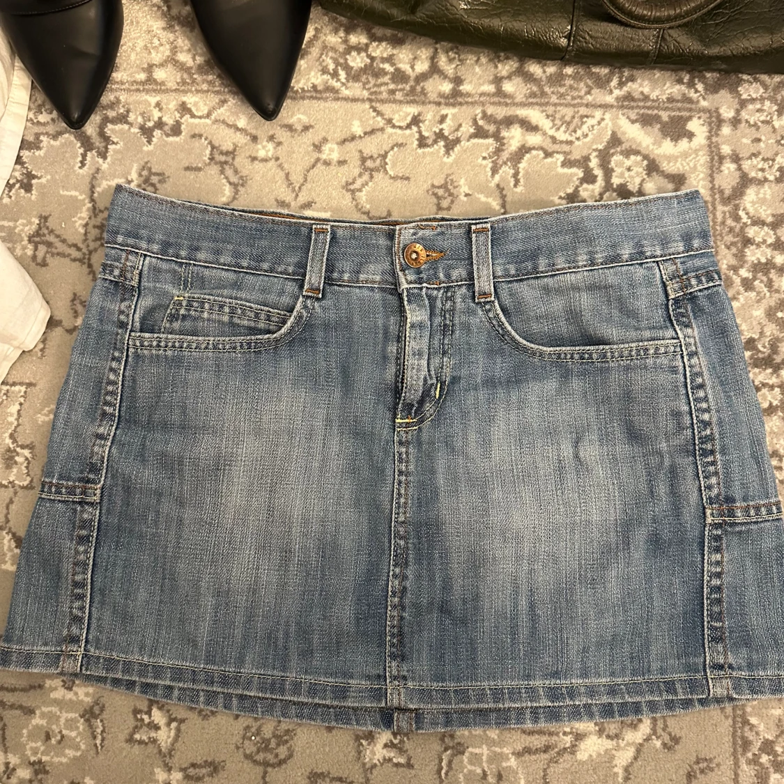 Mini jeanskjol  - 90