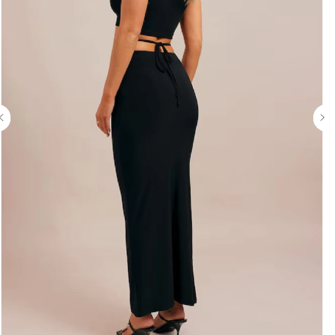 Svart långkjol Chiquelle - 90