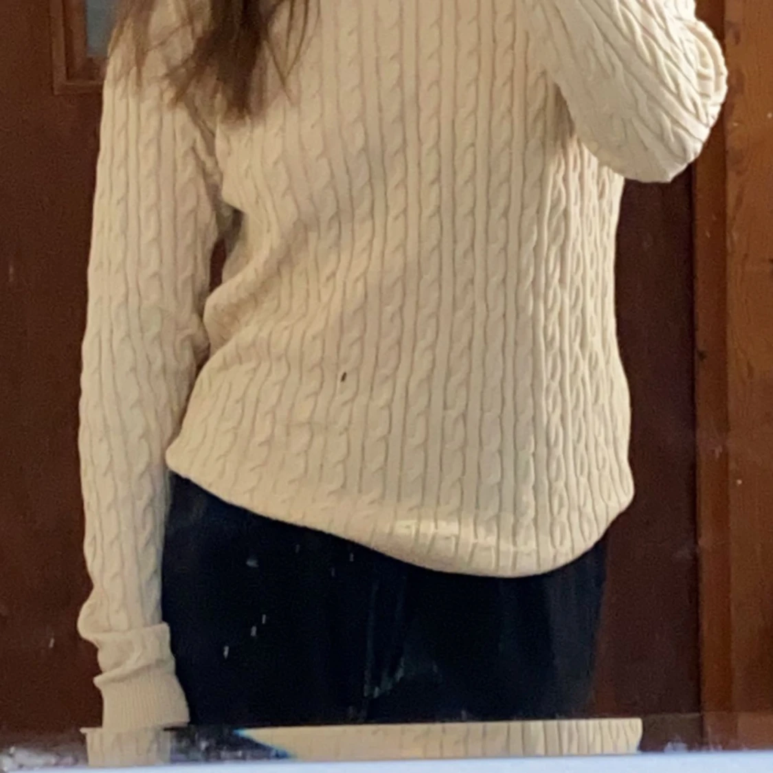 Tunn stickad tröja  - 90