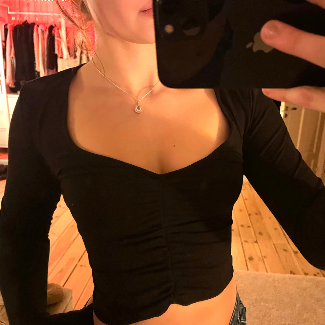 Tight långärmad tröja