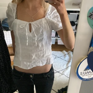 Vit blus  - Fin vit sommar blus