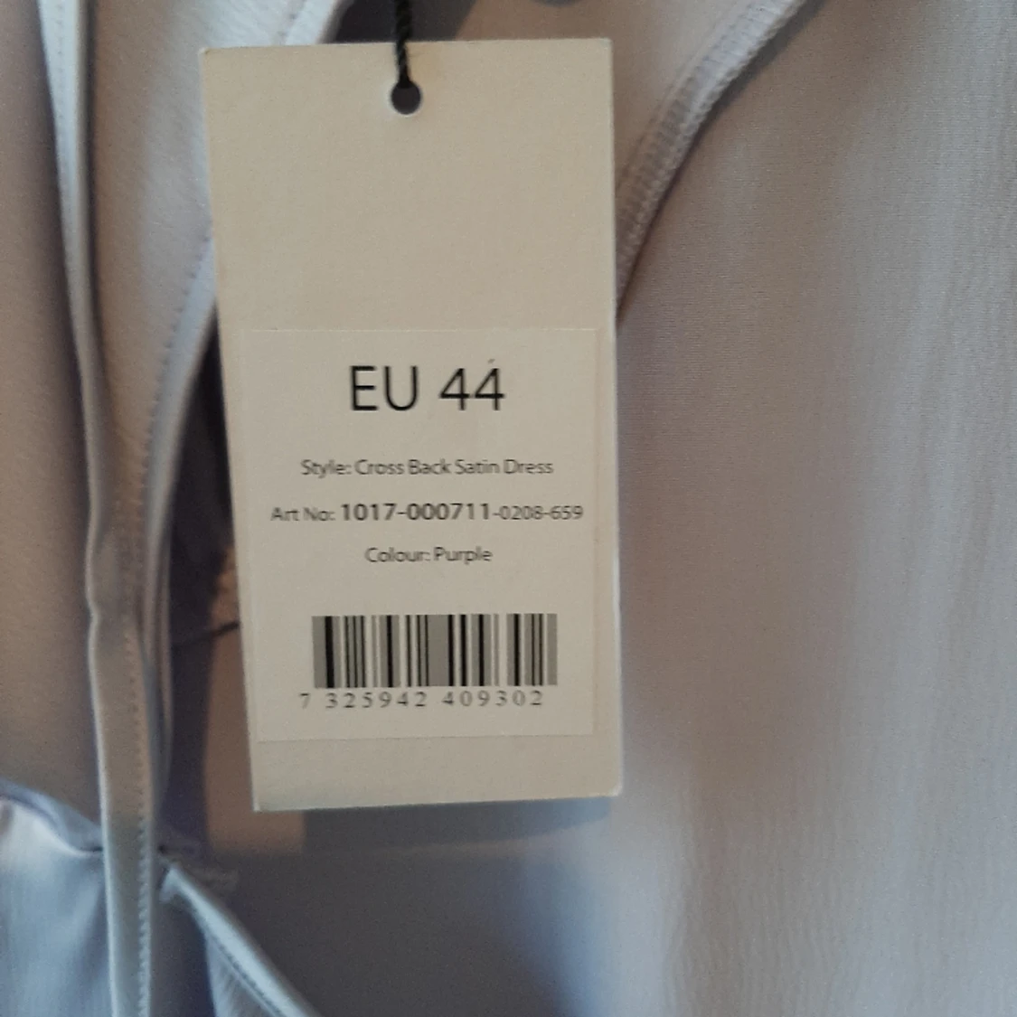 Satin balklänning  - 90