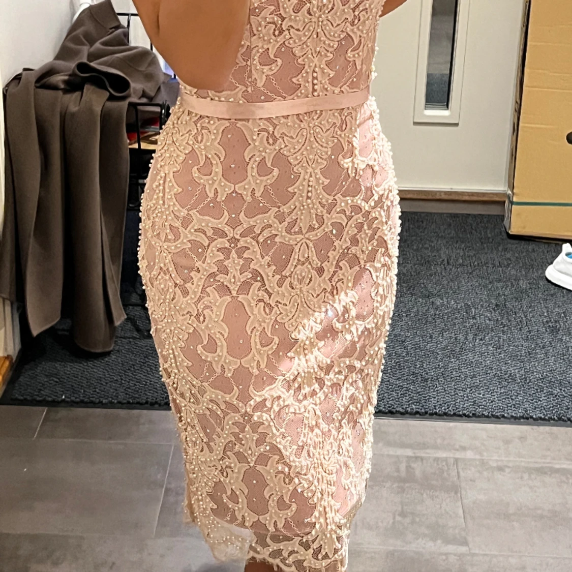 Knälång klänning  - 90