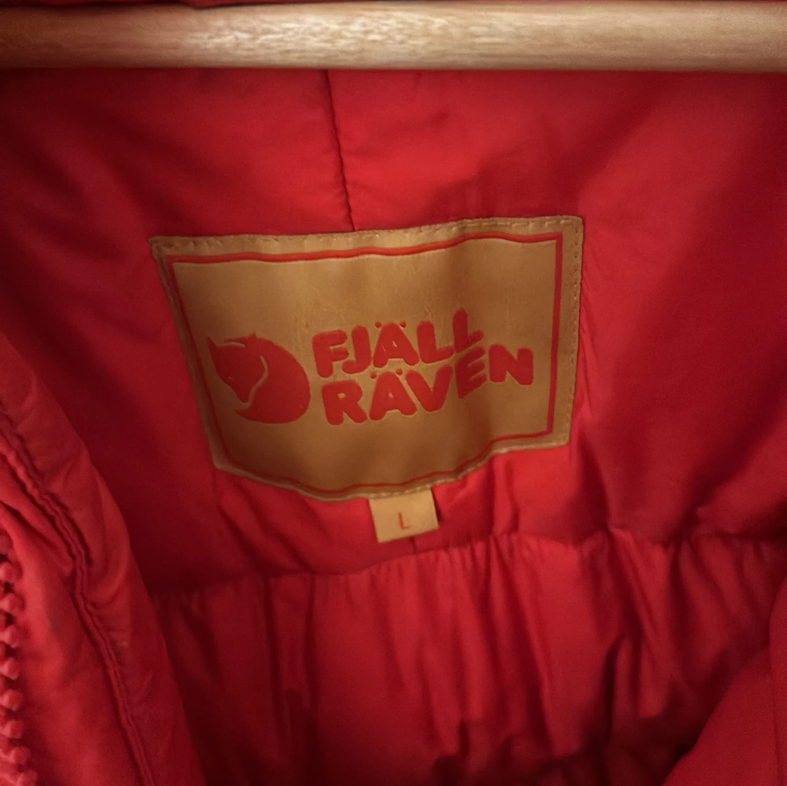 Fjällräven jacka röd  - 90