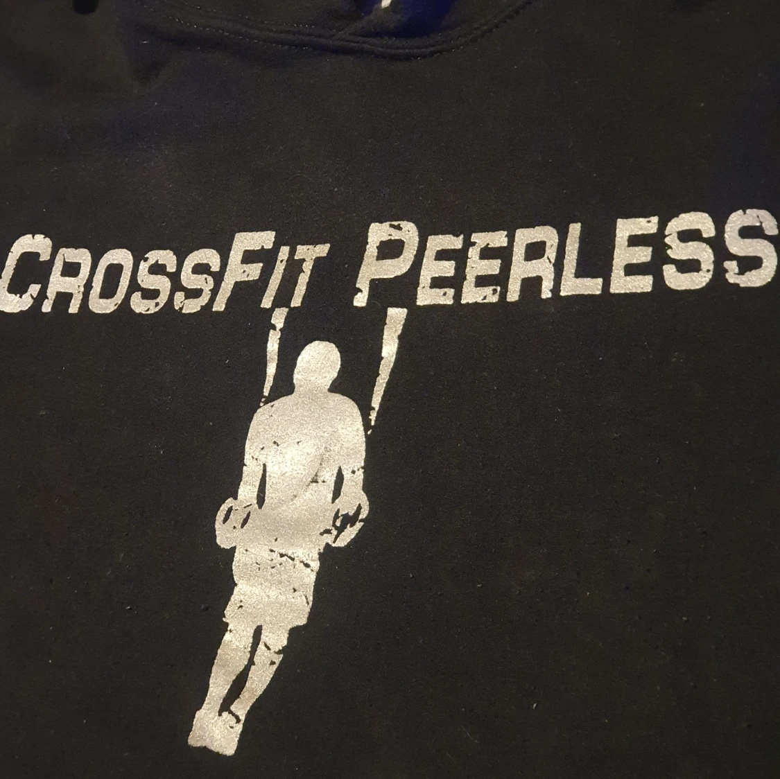 Svart crossfit hoodie - 90