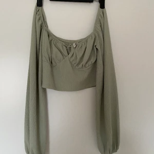 Croppad blus  - Croppad blus från Nelly. Finns i fler färger om du är intresserad (svart, grön) Storlek xs. Aldrig använd.