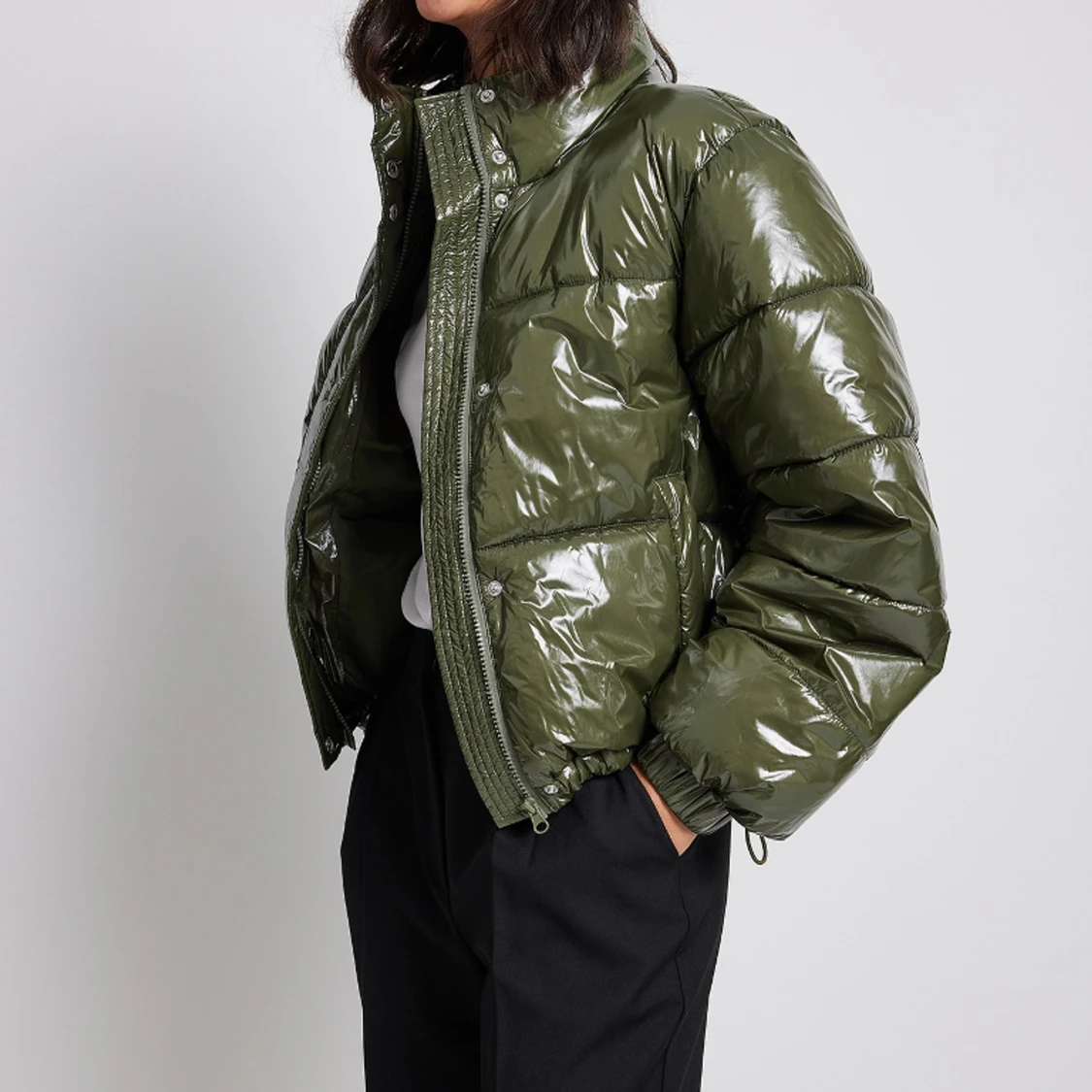 Glansig jacka från NA-KD