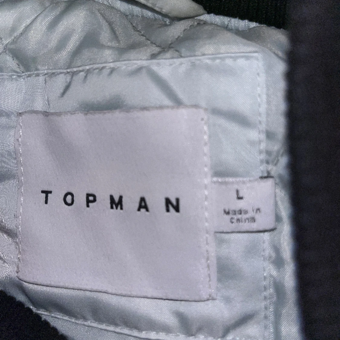 Ljus blå jacka från Topman - 91