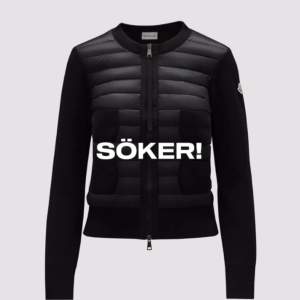 Storlek S mörkblå eller svart moncler cardigan för Max 2500kr